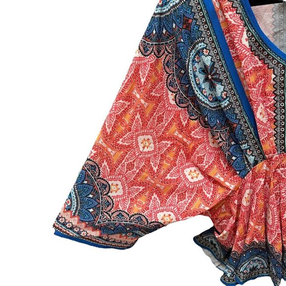 Flying‎ Tomato Blouse Dolman Sleeve Kimono Style Boho Women's Size XS - Picture 2 of 6